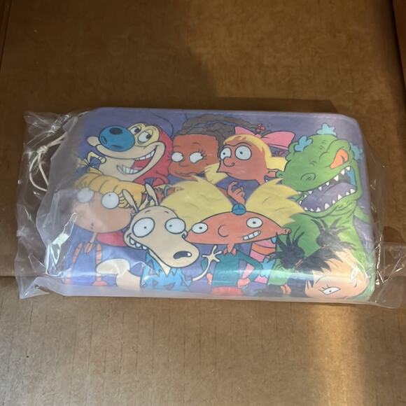 Loungefly Nickelodeon Nick 90s Zip Around Wallet - Picture 5 of 6